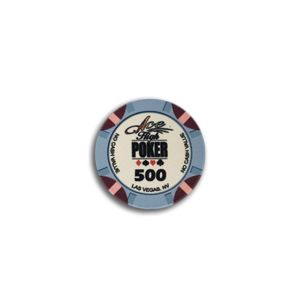 WSOP Ace High Poker Chip 500
