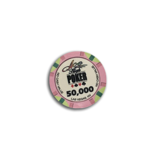 WSOP Ace High Pokerchip 50.000